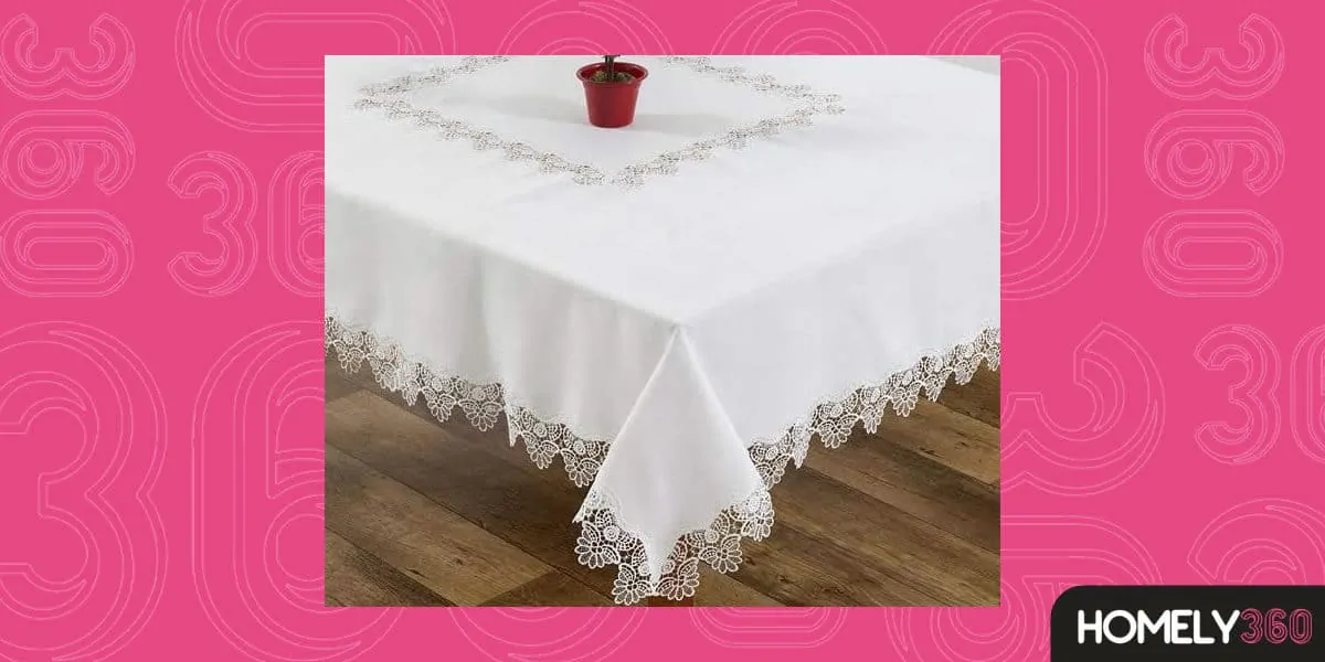 Rafimex 4 ou 6 lugares com Renda Guipir