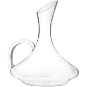 Decanter De Vinho 1,5l Em Vidro Aerador De Vinho